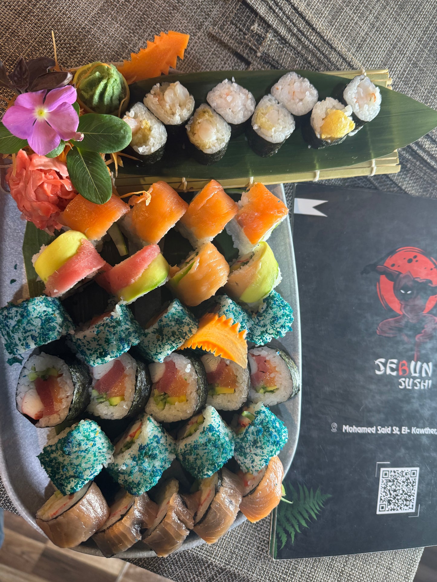72 pcs sushi combo