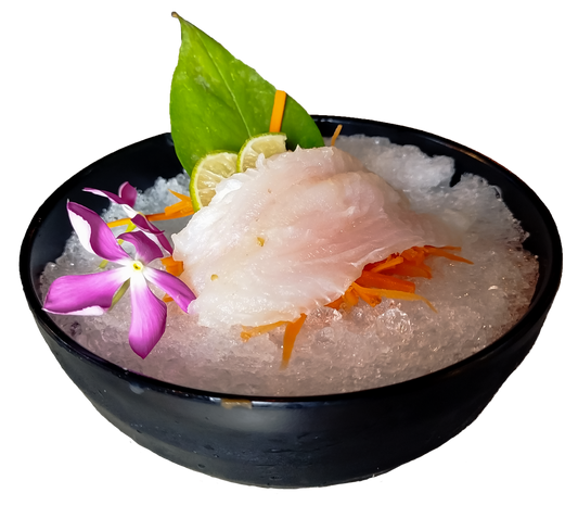 Hamatchi with fish ( 6 pcs )