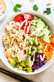 Shrimp Poke Bowl