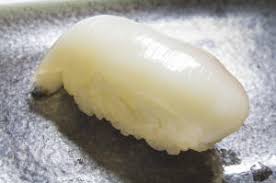 ika (squid) nigiri