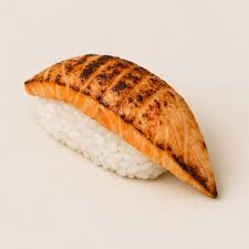 saki ( salmon ) abouri nigiri ( per piece )